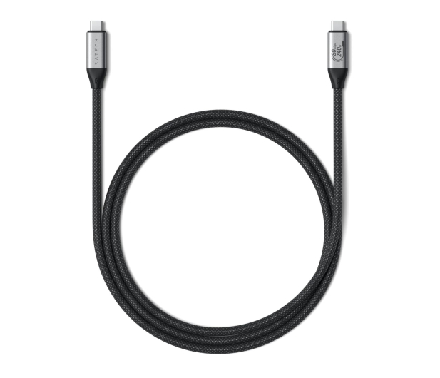 Satechi USB4 V2 Pro Cable USB-C, PD 240W, 8K 120Hz 1,2m space gray - 1542918 - zdjęcie